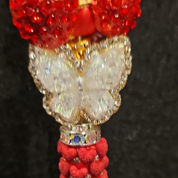 Cherry Girl 3D Butterfly Heart Pen - Picture 5 of 10